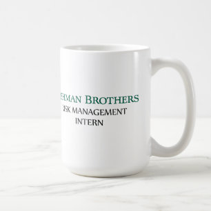 Lehman Brothers Risk Management Intern Mugs