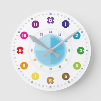 Lehruhr Klassenzimmer Lernuhr Kinderzimmer Round Clock