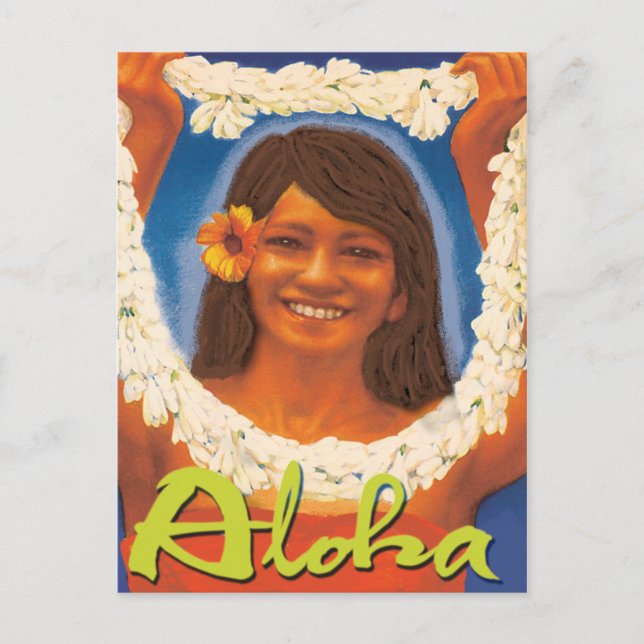 Lei Aloha Postcard (Front)