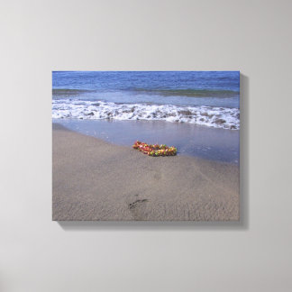 Lei at the Beach Canvas Print
