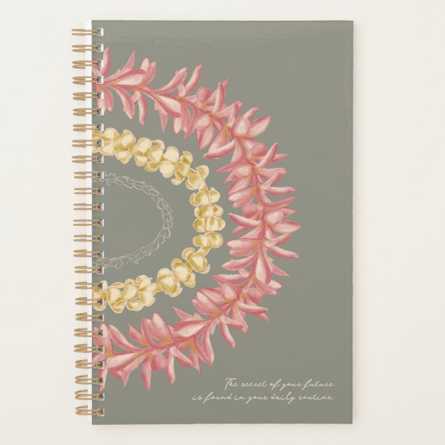Lei Day by Wander With Aloha, Create Your Future Planner (Front)