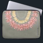 Lei Day by Wander With Aloha Laptop Sleeve<br><div class="desc">Celebrating the art of lei making,  sharing Aloha through lei giving and the adorned beauty of Hawaii’s most fragrant flowers.</div>