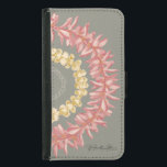 Lei Day by Wander With Aloha Samsung Galaxy S5 Wallet Case<br><div class="desc">Celebrating the art of lei making,  sharing Aloha through lei giving and the adorned beauty of Hawaii’s most fragrant flowers.</div>