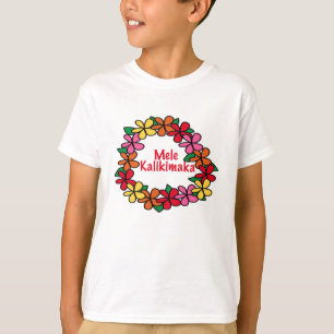 Lei Hawaiian Christmas T-Shirt
