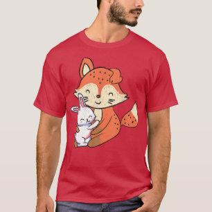 Lei LuThe Floppy Ear FoAnd His Cute Rabbit Friend T-Shirt