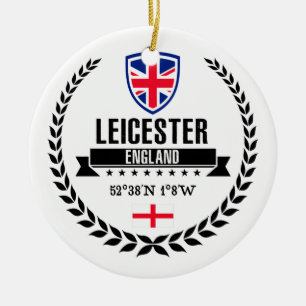 Leicester Ceramic Tree Decoration