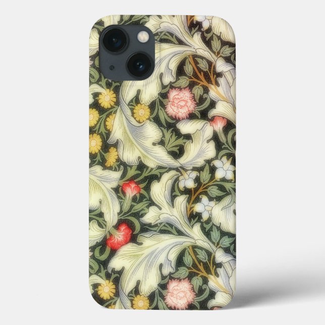 Leicester Vintage Floral Case-Mate iPhone Case (Back)