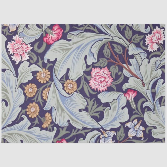 Leicester, William Morris Tissue Paper (Front)