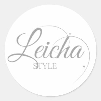 LEICHA STYLE CLASSIC ROUND STICKER
