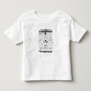 Leiden Botanic Garden (engraving) (b/w photo) Toddler T-Shirt