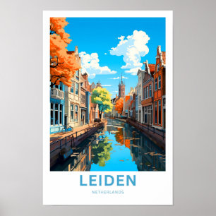 Leiden Netherlands Travel Print