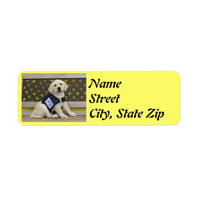 Leigh Ann Address Label (Front)
