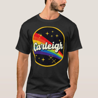 leigh Rainbow In Space Vintage Style T-Shirt