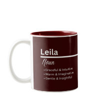 Leila Personalized Name Coffee Mug
