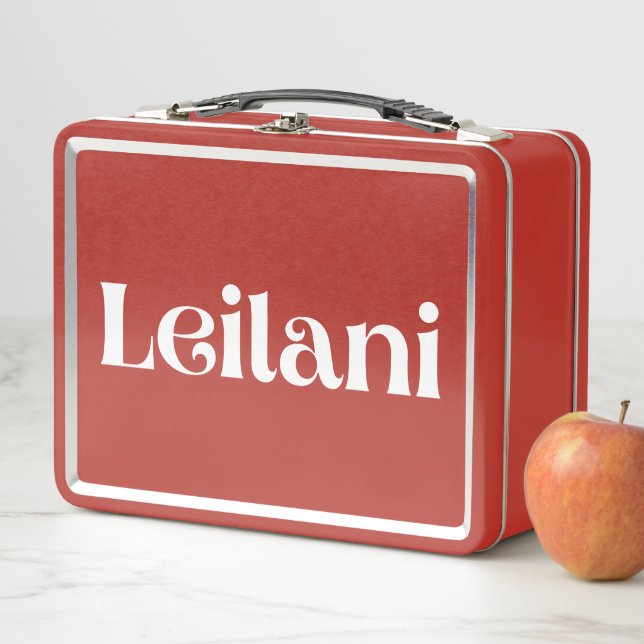Leilani Metal Lunch Box (In Situ)