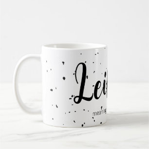 Leilani Name Meaning Minimal Modern Mug Cup Gift