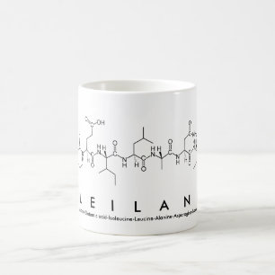Leilani peptide name mug