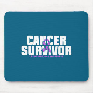 Leiomyosarcoma Cancer Survivor Fighter Awareness Mouse Mat