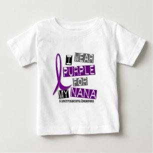 LEIOMYOSARCOMA I Wear Purple For My Nana 37 Baby T-Shirt
