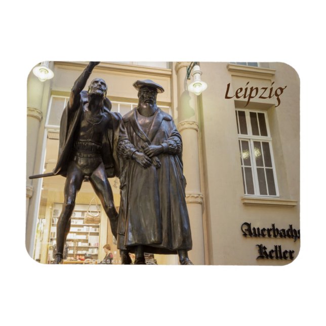 Leipzig Auerbachs Keller Magnet (Horizontal)