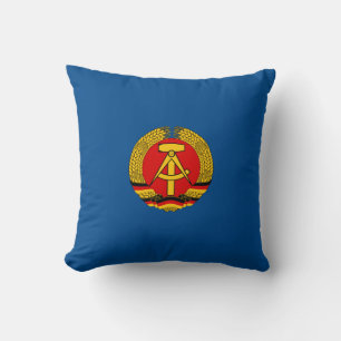 Leipzig, DDR - East Germany Cushion