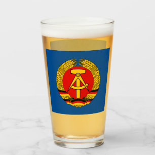Leipzig, DDR - East Germany Glass
