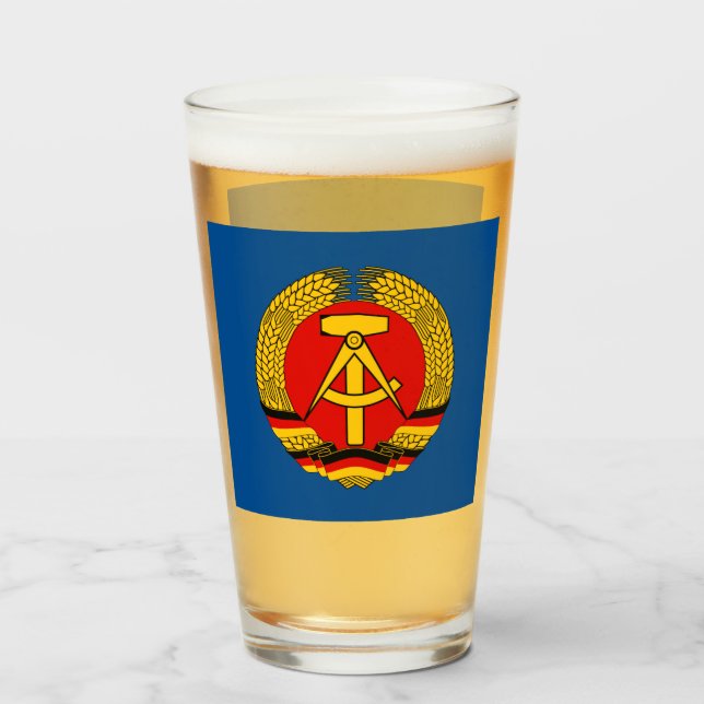 Leipzig, DDR - East Germany Glass (Front Filled)