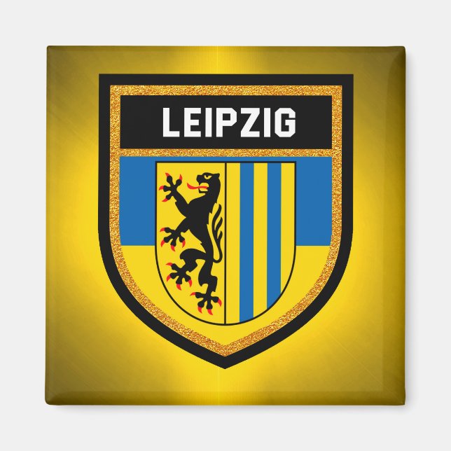 Leipzig Flag Magnet (Front)