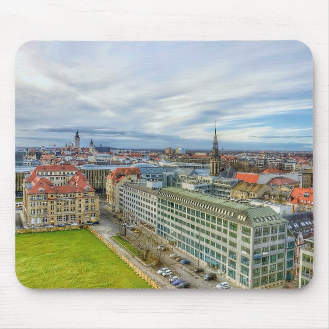 Leipzig, Germany Mouse Mat (Front)