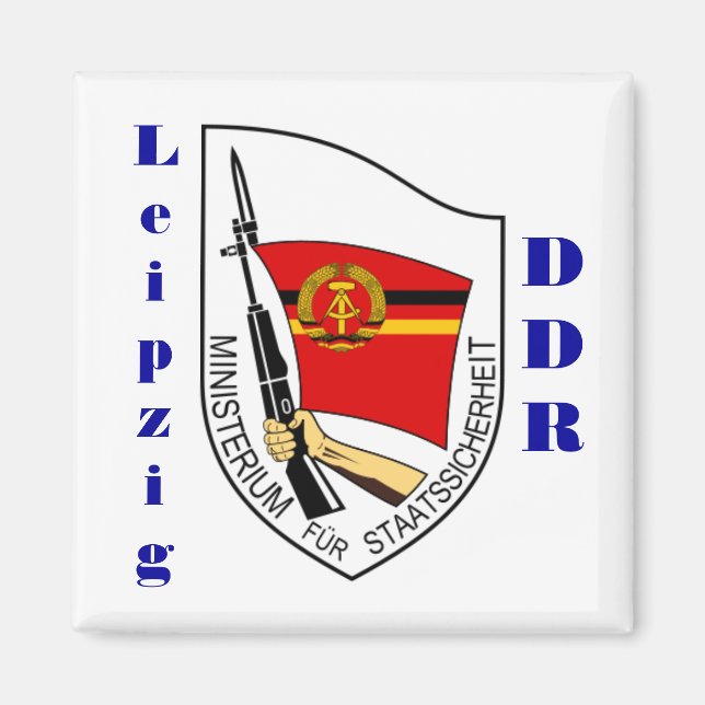 Leipzig, Germany Stasi Magnet (Front)