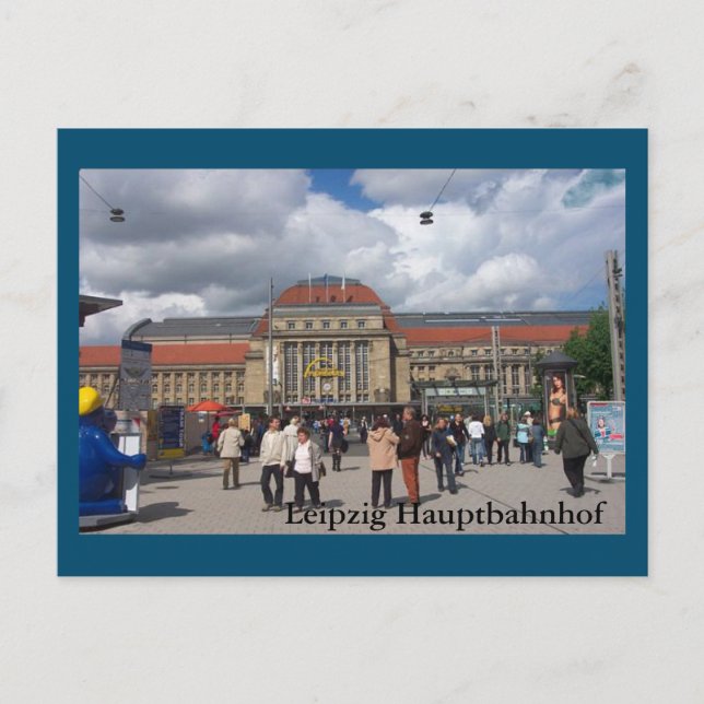 Leipzig Hauptbahnhof Postcard (Front)