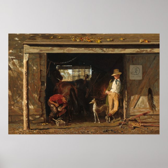 Leisure and Labour - Frank Mayer Fine Art Poster (Front)