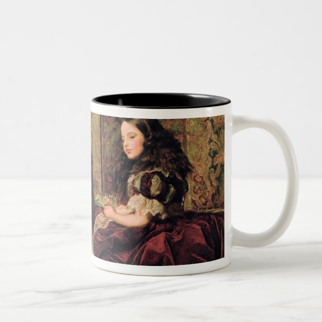 Leisure Hours, 1864 Two-Tone Coffee Mug (Right)
