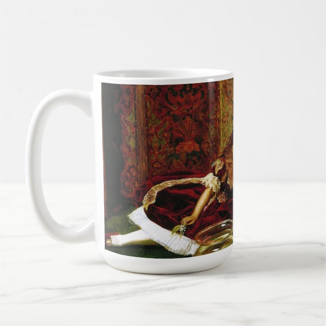 Leisure Hours - John Everett Millais 1864 Coffee Mug (Left)