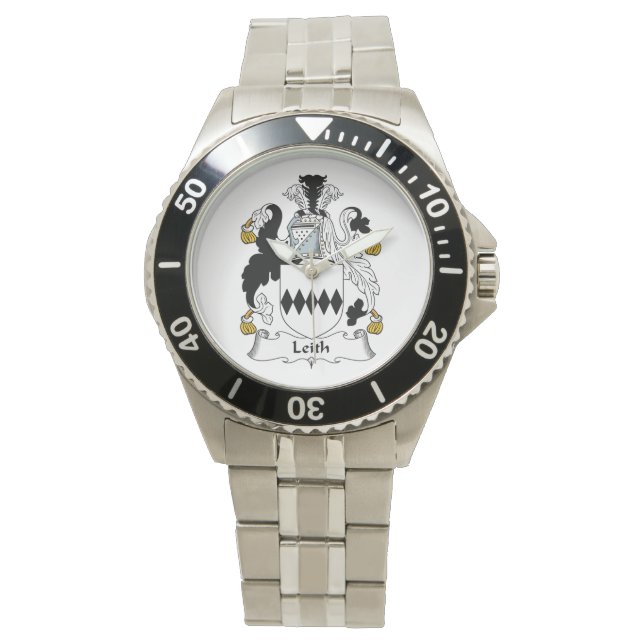 Leith Family Crest Watch (Front)