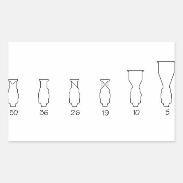 Lekos Rectangular Sticker (Front)