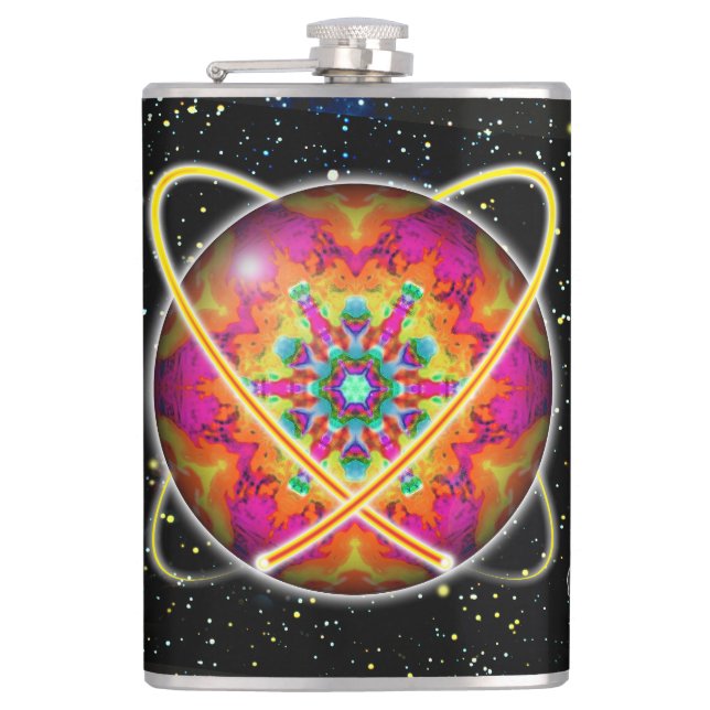 Lektron Orbz Hip Flask (Front)