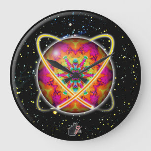 Lektron Orbz Kaleid Large Clock