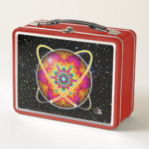 Lektron Orbz Metal Lunch Box