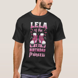 Lela of the Birthday Princess Roller Skates Skatin T-Shirt