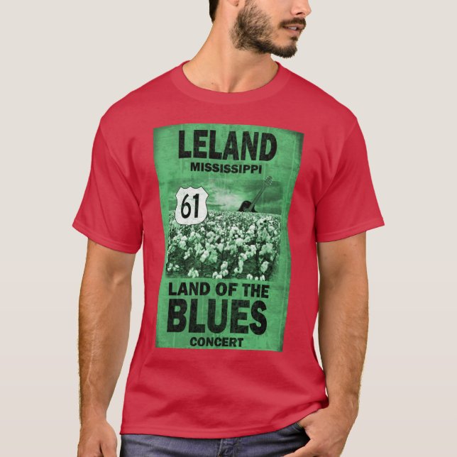 Leland Mississippi Blues T-Shirt (Front)