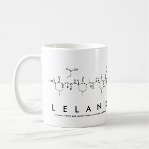 Leland peptide name mug