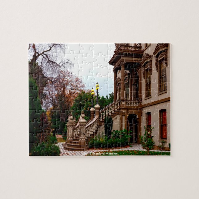 Leland Stanford Mansion Jigsaw Puzzle (Horizontal)