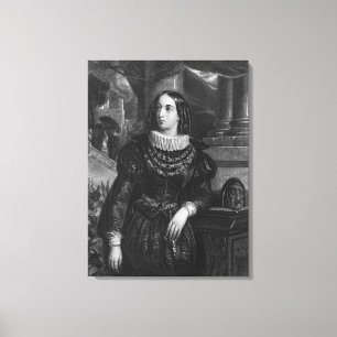 Lelia, illustration from 'Lelia' by George Sand Canvas Print