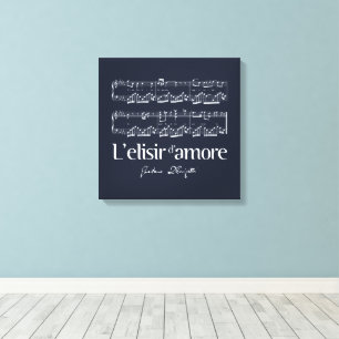 L'elisir d'amore 2 canvas print