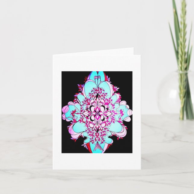 Leliza Designs Blank Note Card (Front)