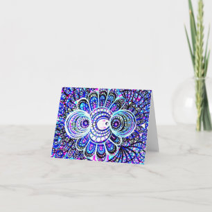 Leliza Designs Blank Note Card (Amber)