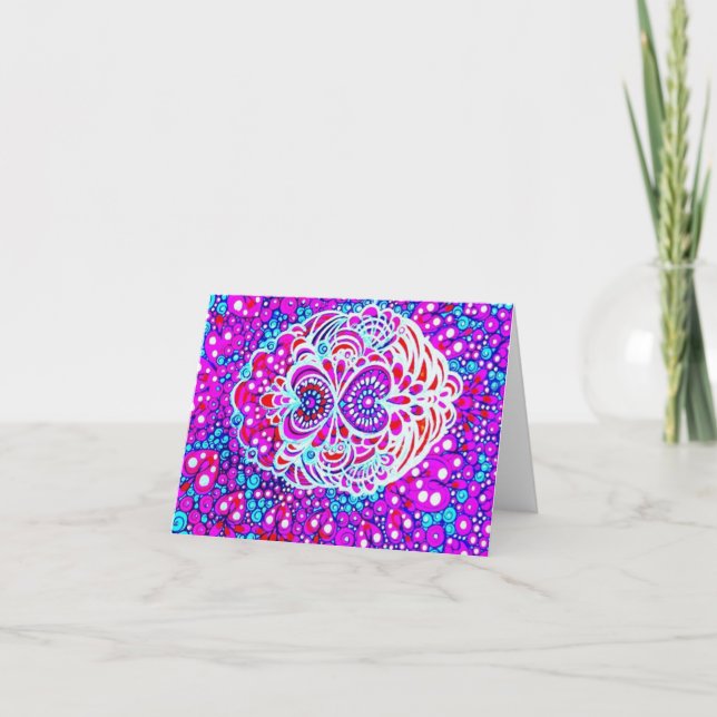 Leliza Designs Blank Note Card (Stephanie) (Front)