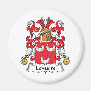 Lemaire Family Crest Magnet