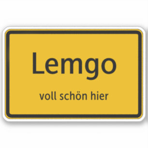 Lemgo Sticker Autosticker